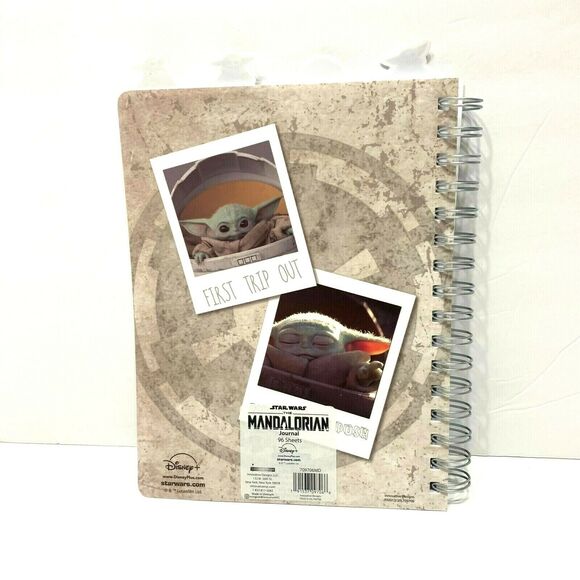 Star Wars The Mandalorian The Child Spiral Journal Notebook 96 Sheets New - Picture 2 of 12